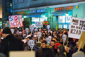 Anti-ACTA-Protest in Polen